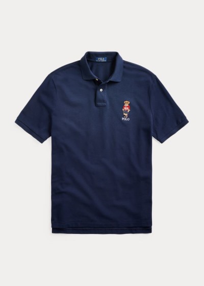 Polos Polo Ralph Lauren Hombre Azul Marino - Classic Polo Sport Bear - RJHKT1843